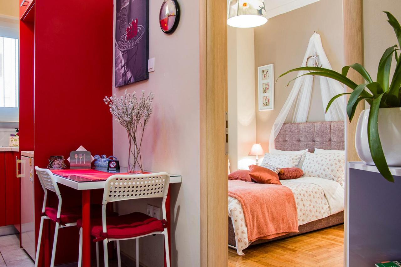 City Stay Close To The Metro A Charming Flat Athen Eksteriør bilde